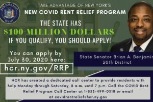 NEW Covid Rent Relief Program